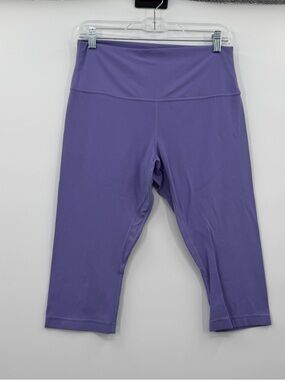 Lululemon align crop purple 12